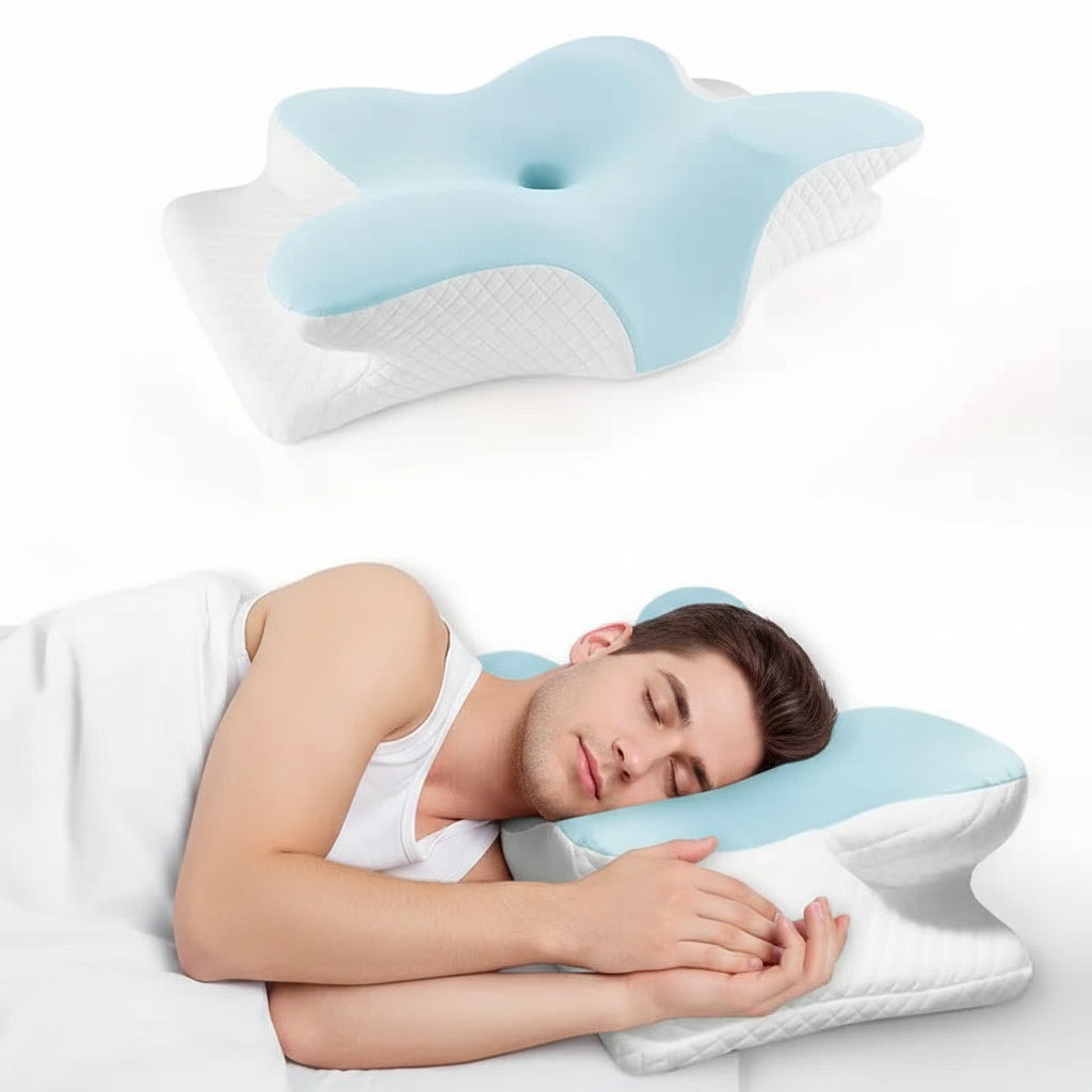 Coussin cervical ergonomique