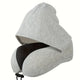 Coussin cervical voyage à capuche