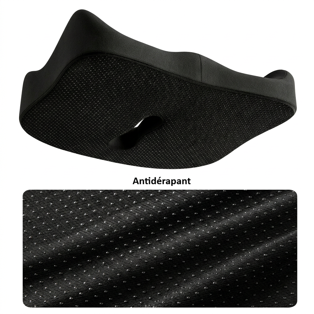 antidérapant du coussin lombaire