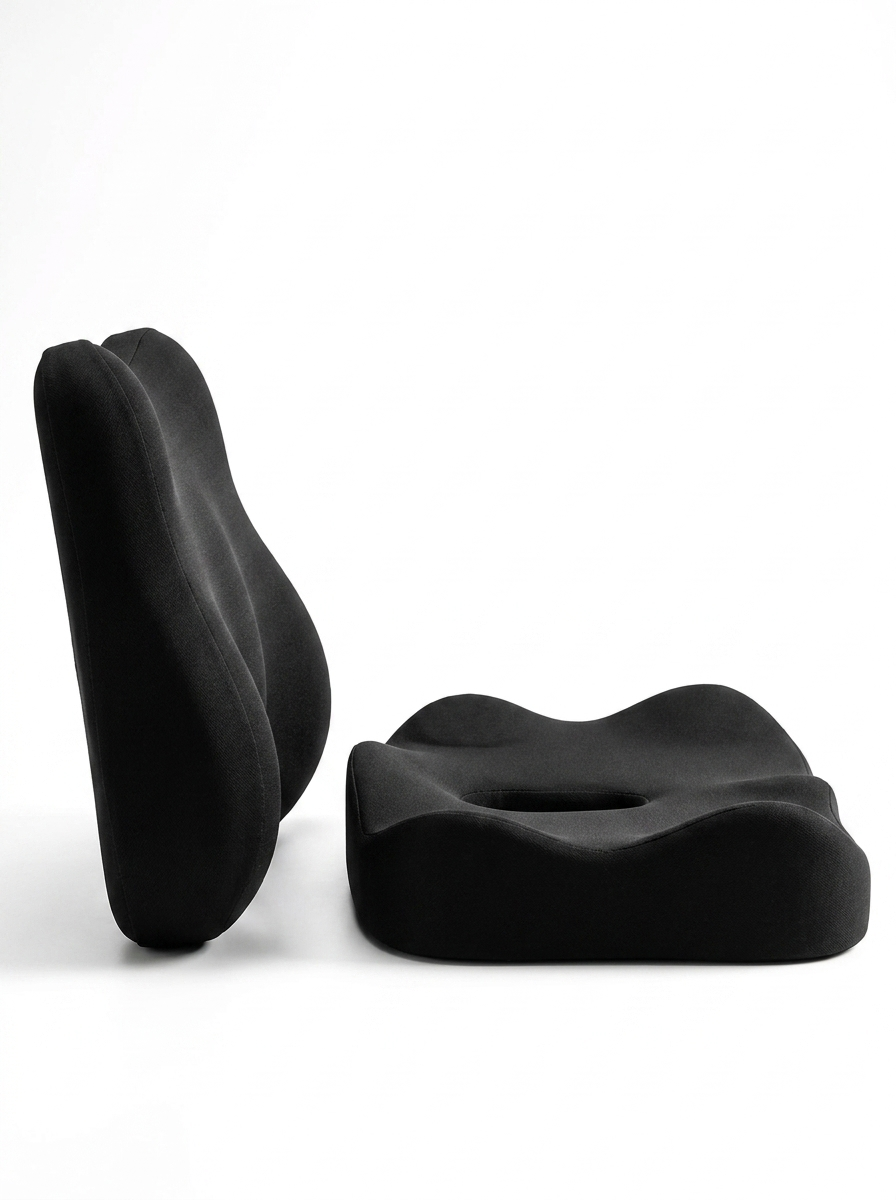 coussin lombaire ergonomique de côté