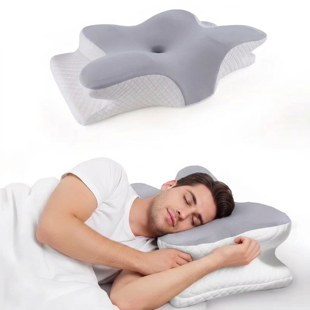 Coussin cervical ergonomique