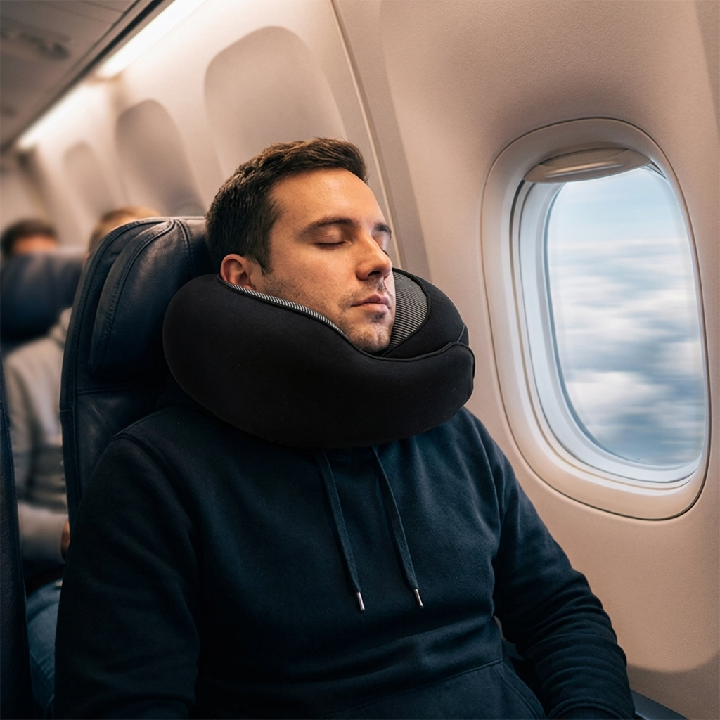 Coussin cervical voyage ergonomique