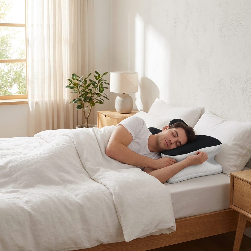 Coussin cervical ergonomique